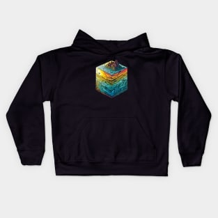 Diorama Sea World One Kids Hoodie